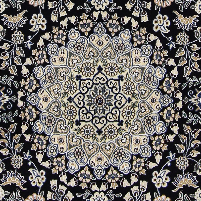 Persisk matta - Nain - Royal - 202 x 130 cm - mörkblå