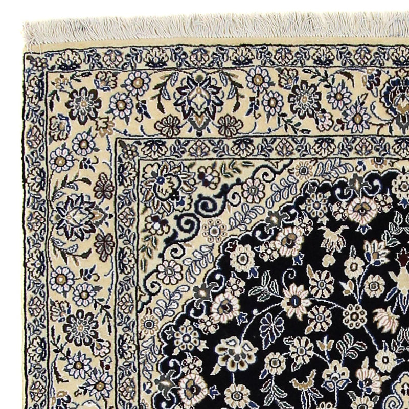 Persisk matta - Nain - Royal - 202 x 130 cm - mörkblå