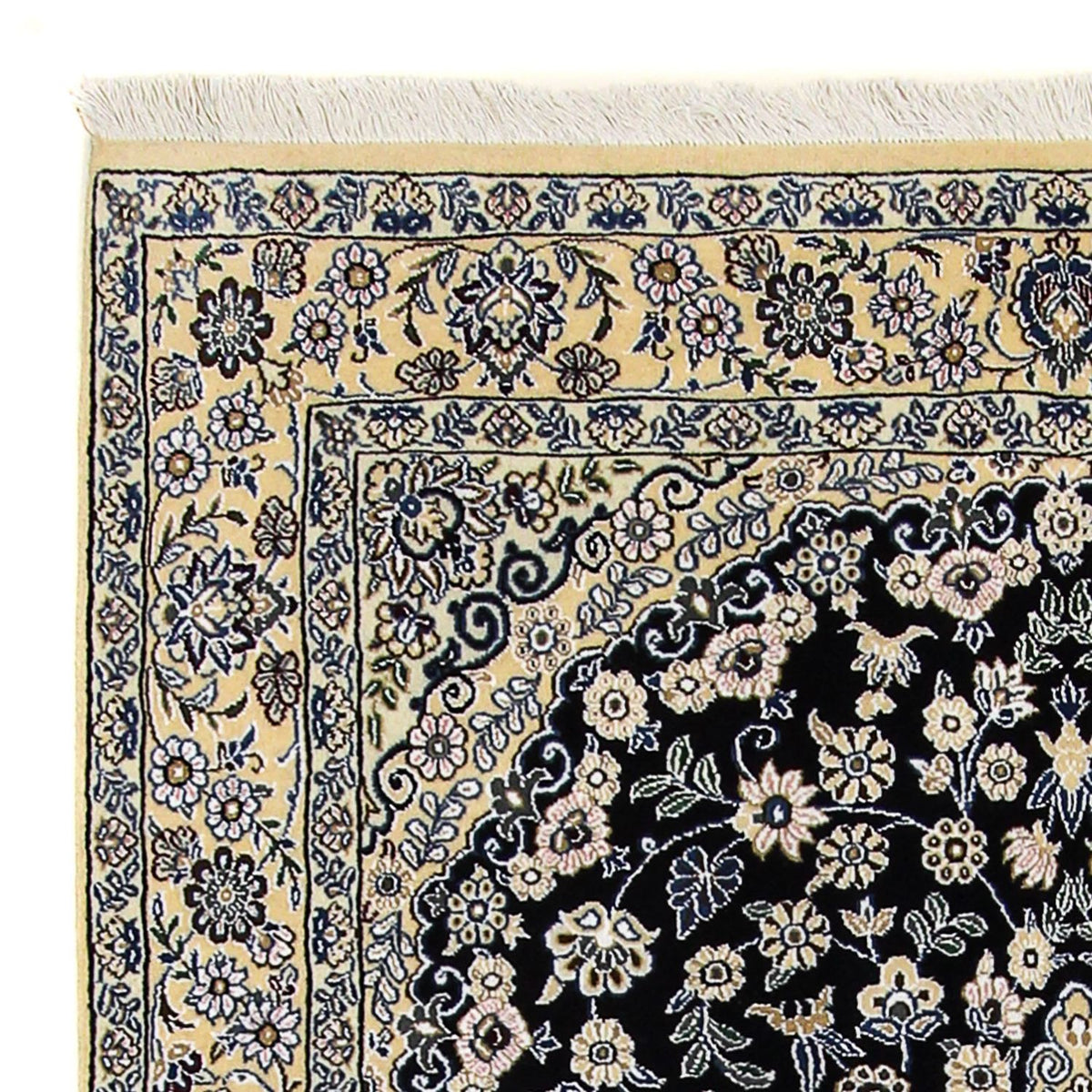 Persisk matta - Nain - Royal - 202 x 132 cm - mörkblå