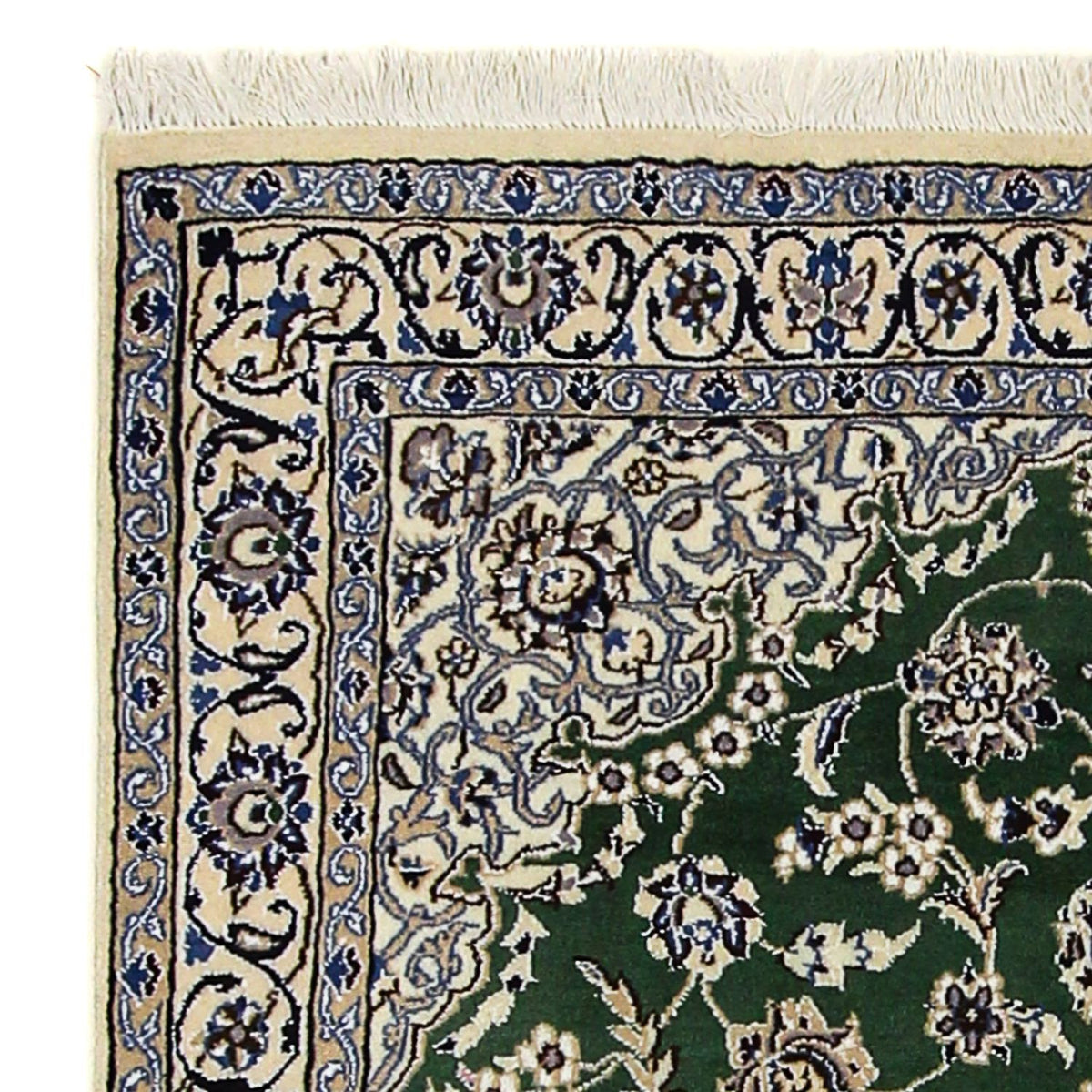 Persisk matta - Nain - Royal - 180 x 115 cm - mörkgrön