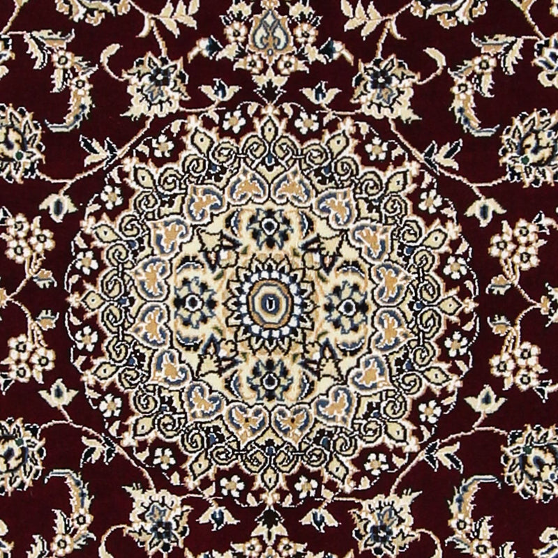 Persisk matta - Nain - Royal - 177 x 118 cm - mörkröd