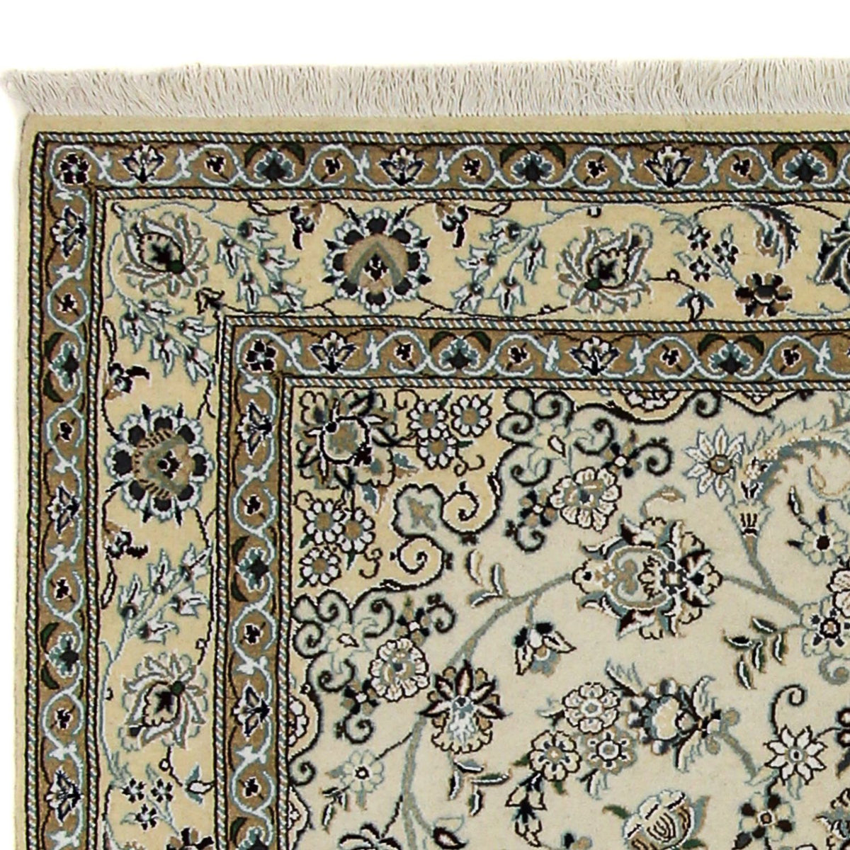 Persisk matta - Nain - Royal - 205 x 147 cm - beige