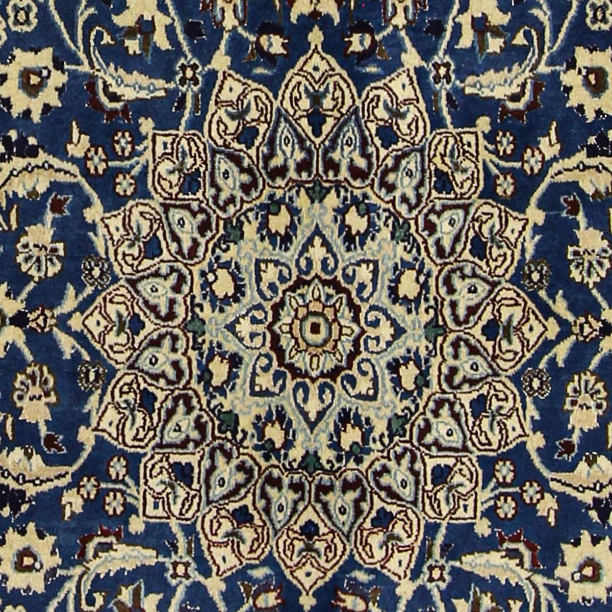 Persisk matta - Nain - Royal - 202 x 125 cm - mörkblå