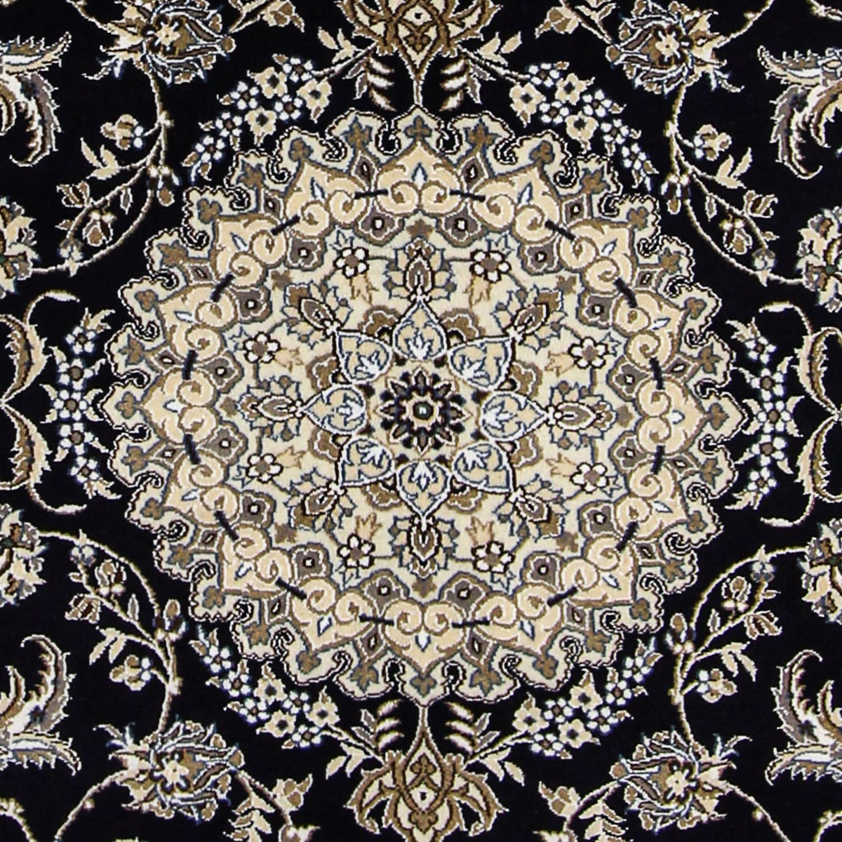 Persisk matta - Nain - Royal - 233 x 155 cm - mörkblå