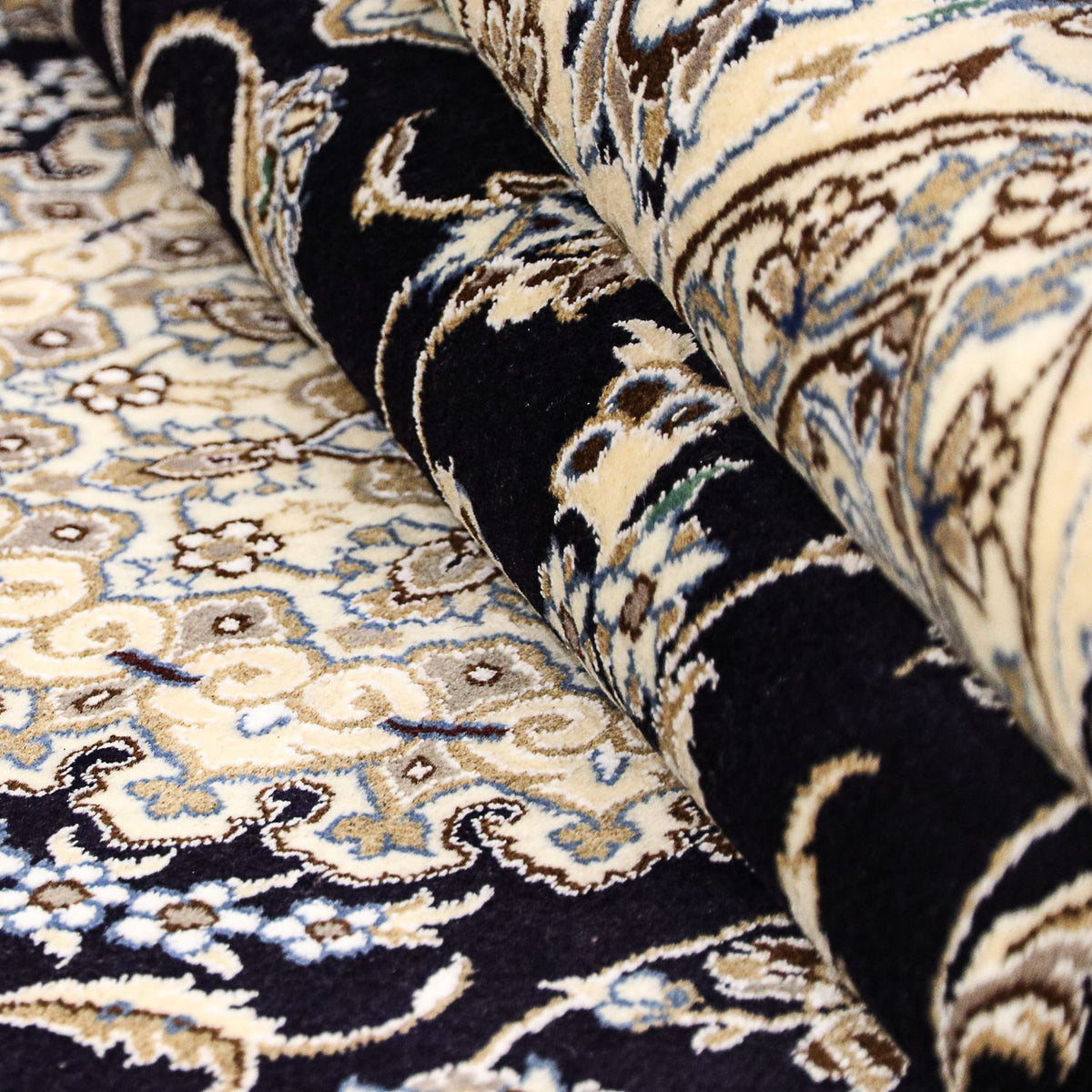 Persisk matta - Nain - Royal - 233 x 155 cm - mörkblå