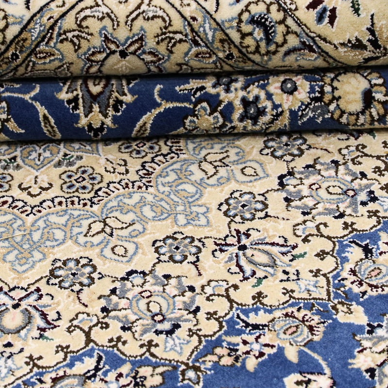 Persisk matta - Nain - Royal kvadrat  - 250 x 250 cm - blå