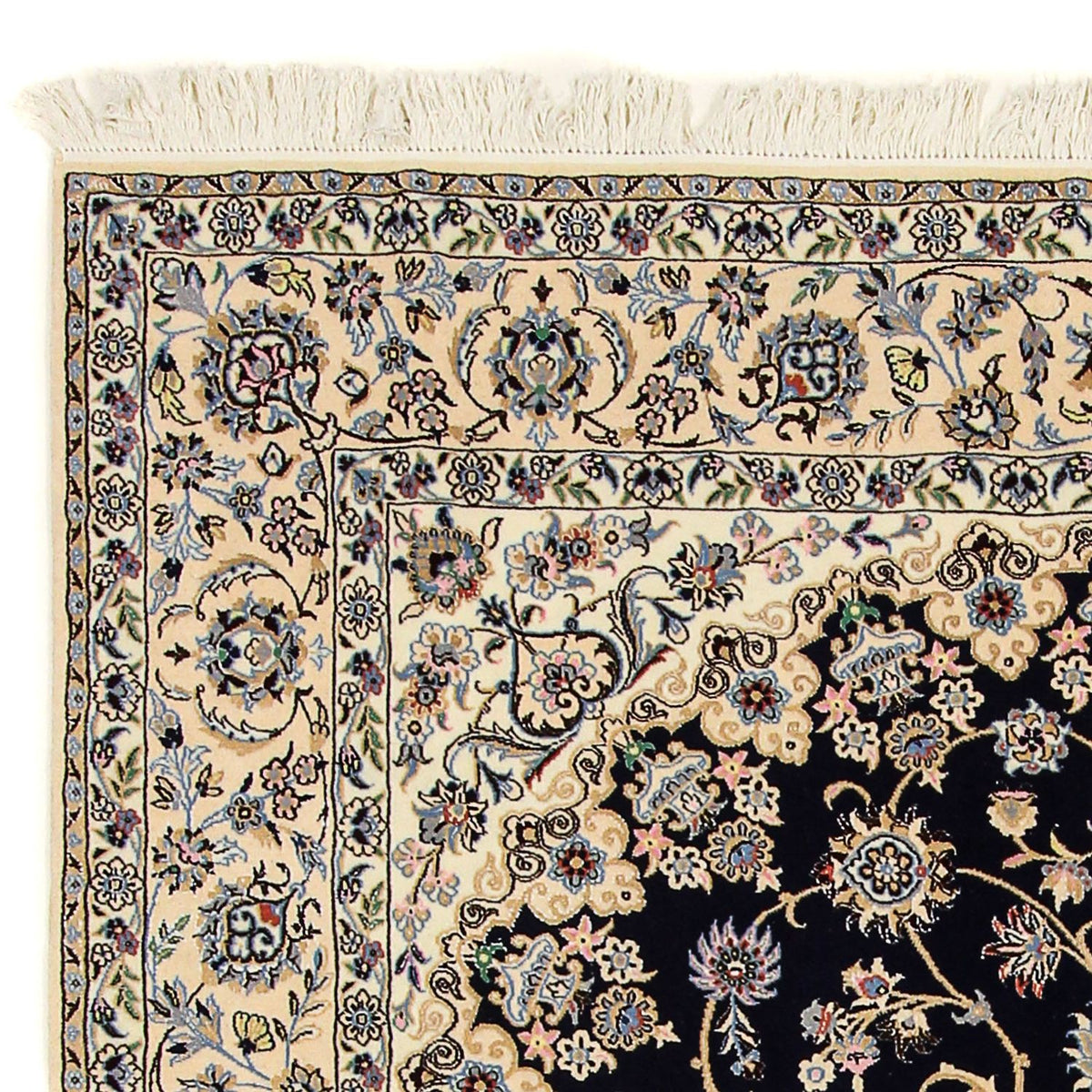 Persisk matta - Nain - Royal - 296 x 203 cm - mörkblå