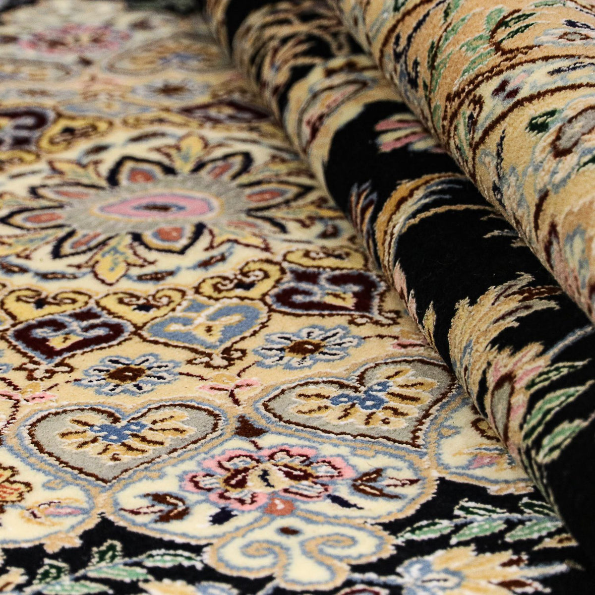 Persisk matta - Nain - Royal - 350 x 254 cm - mörkblå