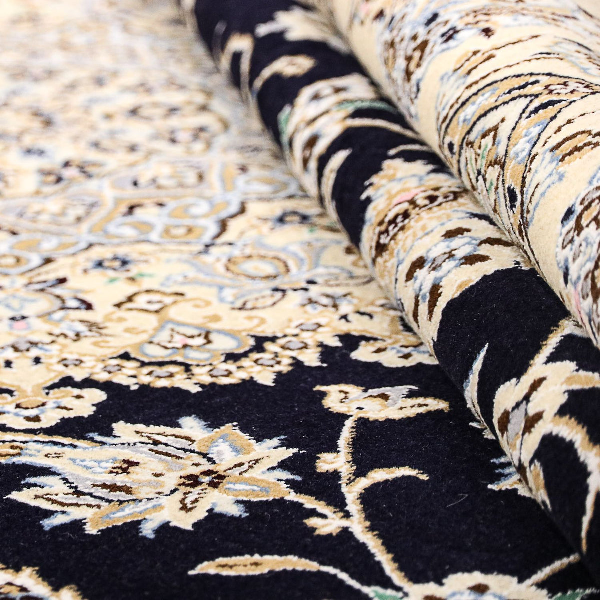 Persisk matta - Nain - Royal - 359 x 252 cm - mörkblå