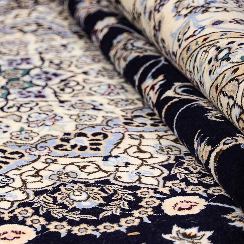 Persisk matta - Nain - Premium - 360 x 250 cm - mörkblå