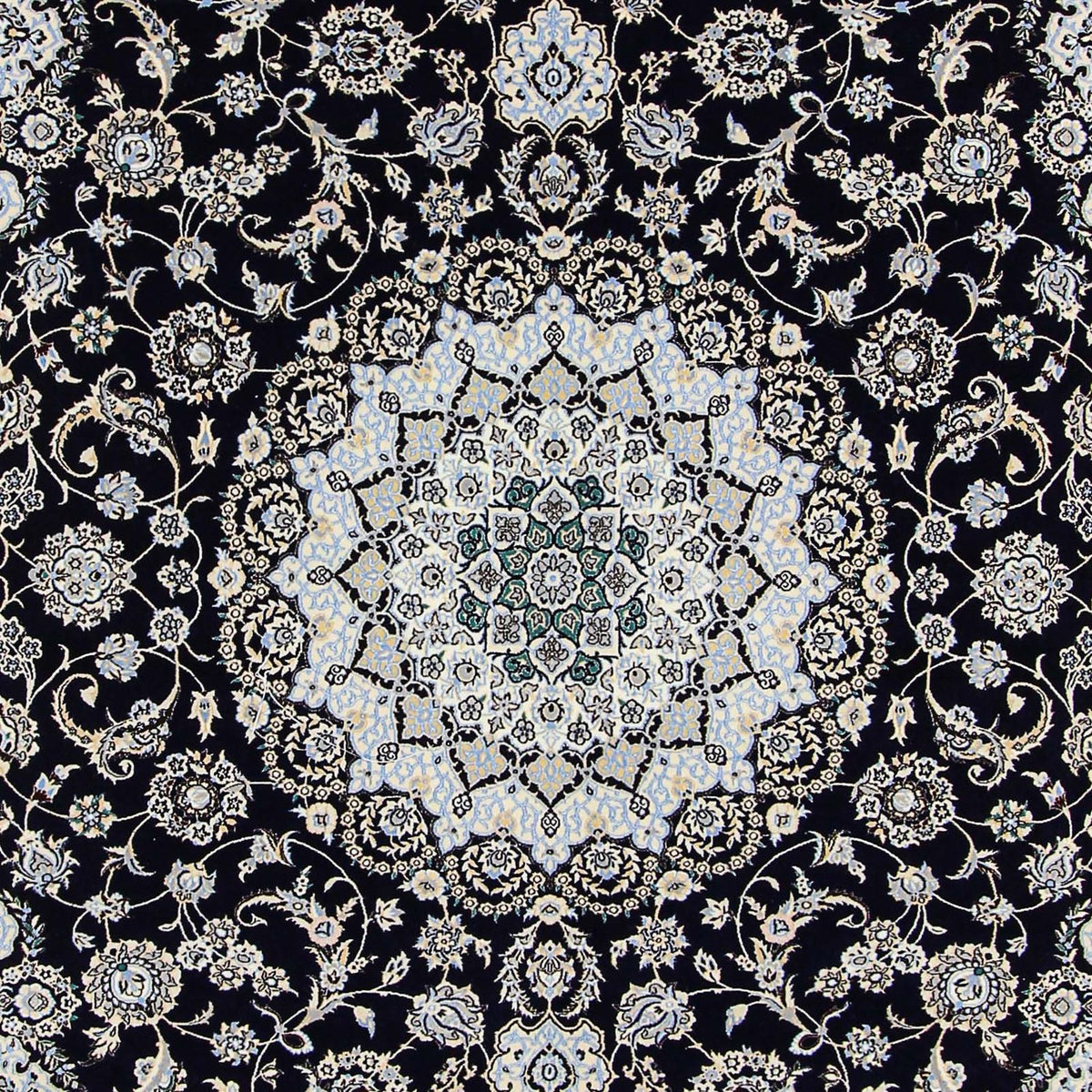 Persisk matta - Nain - Premium - 358 x 254 cm - mörkblå