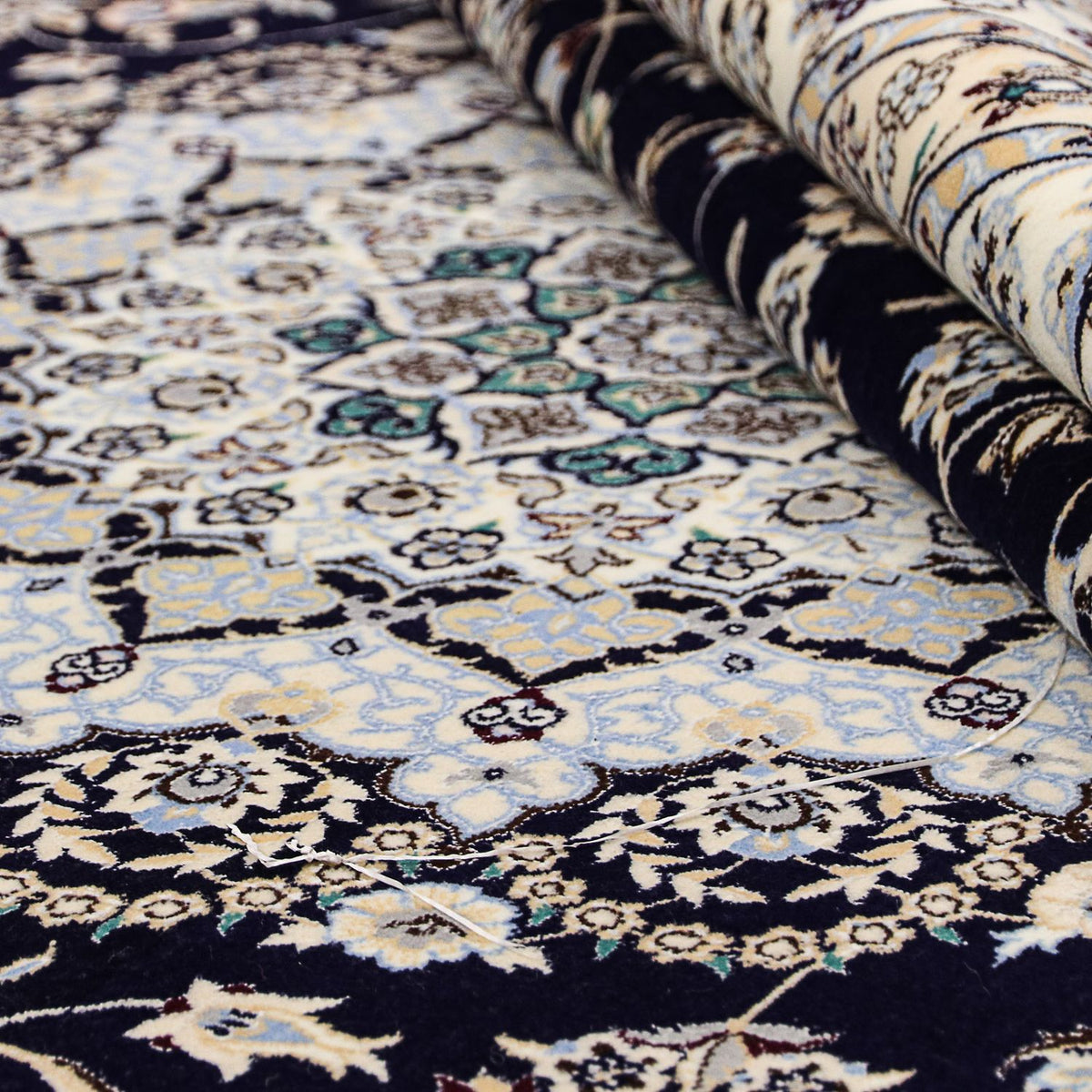 Persisk matta - Nain - Premium - 358 x 254 cm - mörkblå