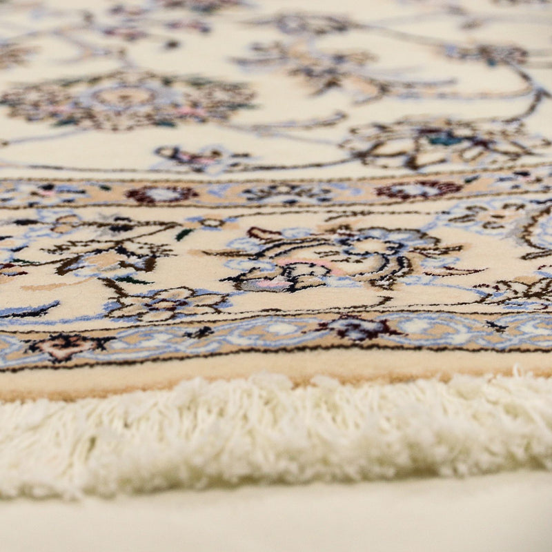 Persisk matta - Nain - Premium runt  - 200 x 200 cm - beige