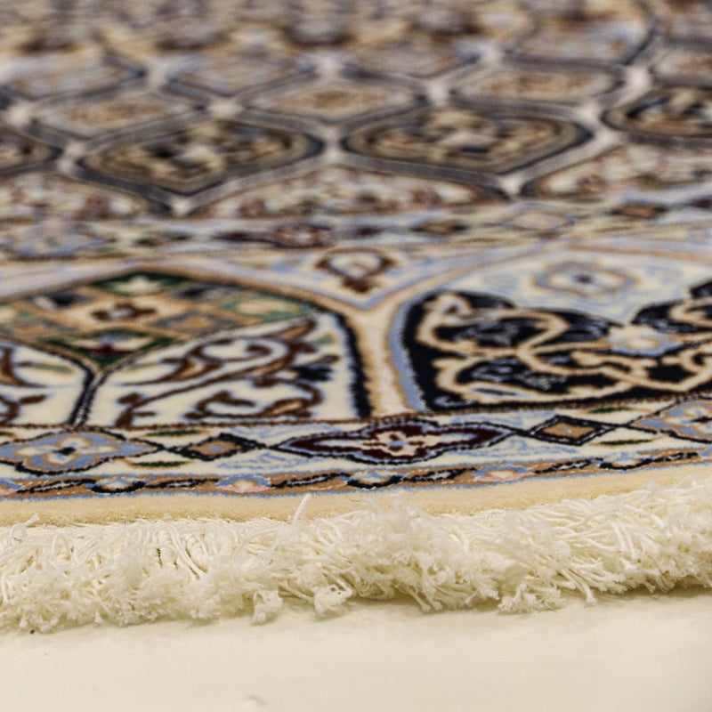 Persisk matta - Nain - Premium runt  - 200 x 200 cm - beige