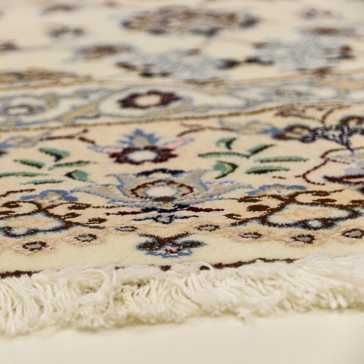 Persisk matta - Nain - Royal runt  - 200 x 200 cm - beige