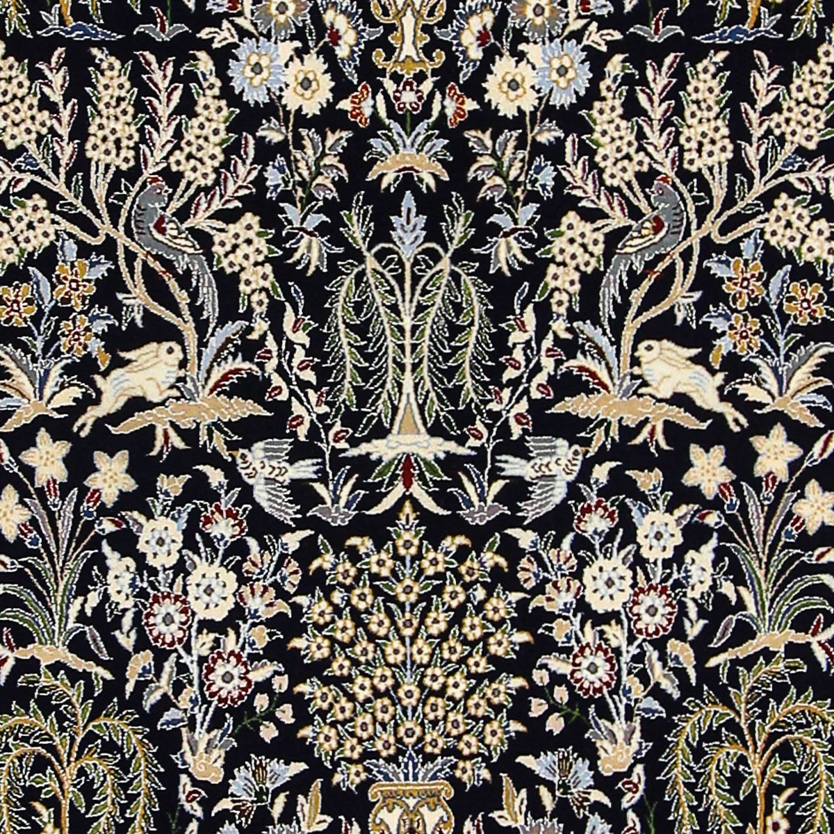 Persisk matta - Nain - Premium - 157 x 100 cm - mörkblå