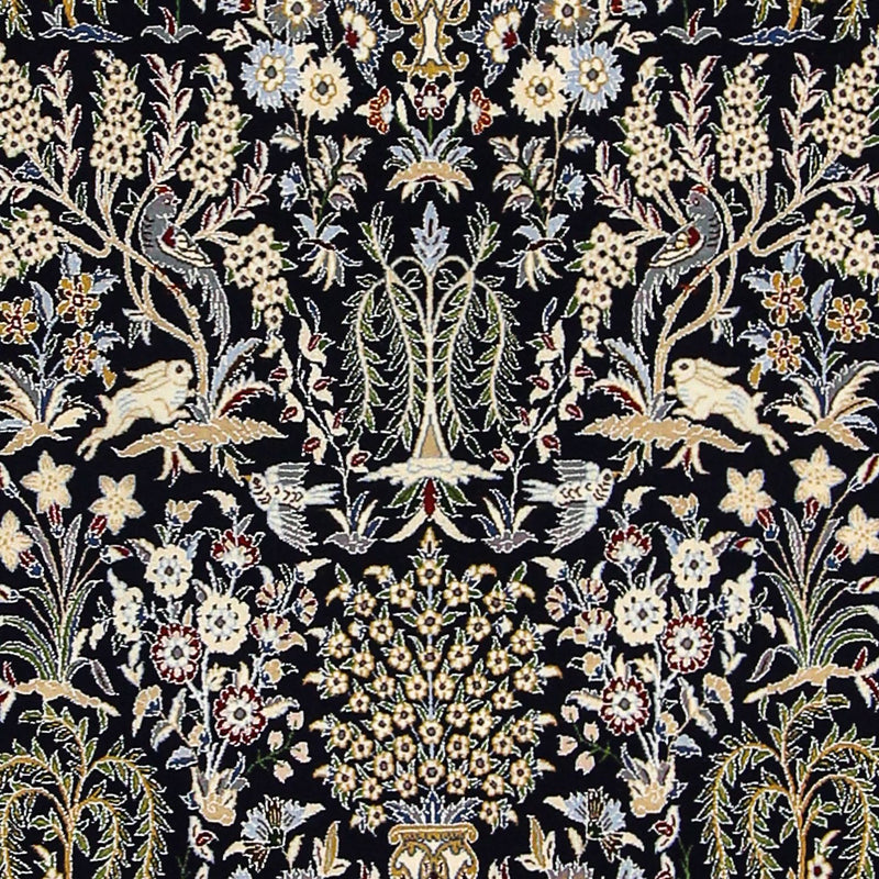 Persisk matta - Nain - Premium - 157 x 100 cm - mörkblå