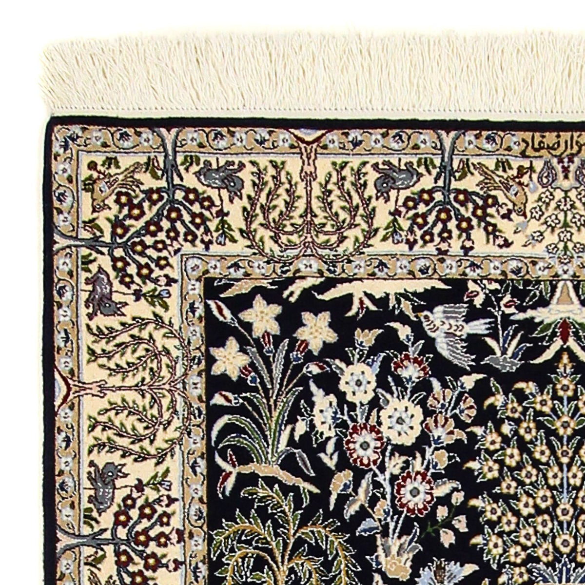 Persisk matta - Nain - Premium - 157 x 100 cm - mörkblå