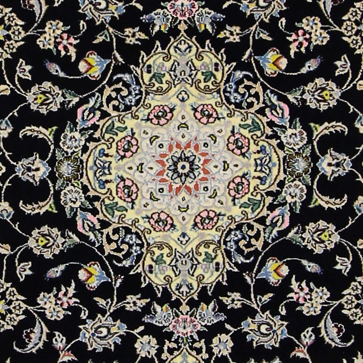 Persisk matta - Nain - Premium - 117 x 80 cm - mörkblå