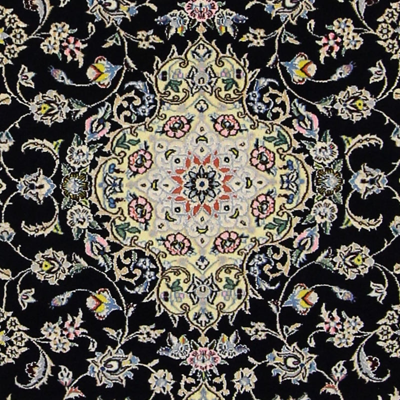 Persisk matta - Nain - Premium - 117 x 80 cm - mörkblå