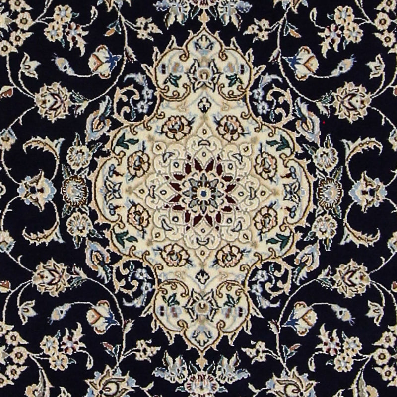 Persisk matta - Nain - Premium - 123 x 80 cm - mörkblå