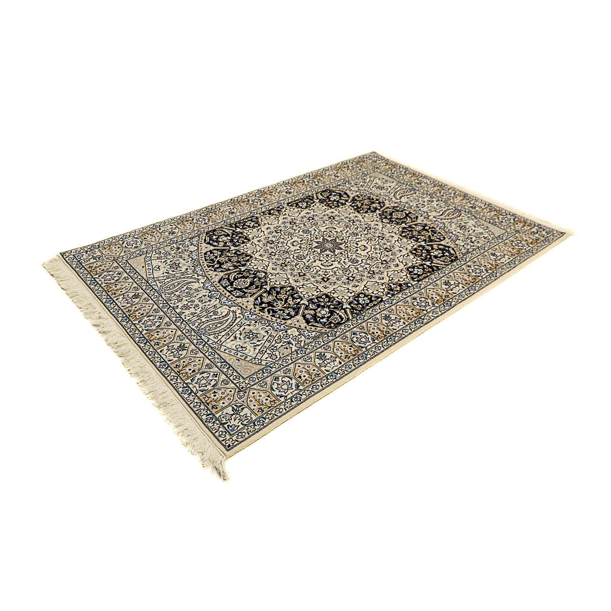 Persisk matta - Nain - Premium - 190 x 128 cm - beige