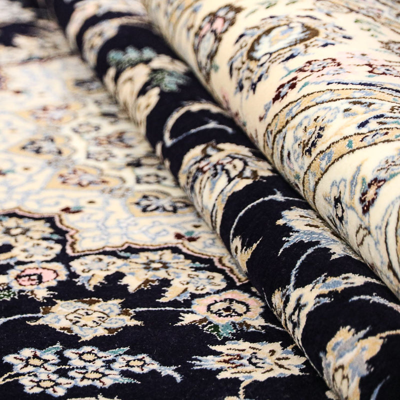 Persisk matta - Nain - Premium - 246 x 167 cm - mörkblå