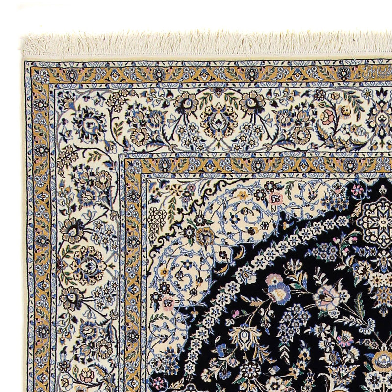 Persisk matta - Nain - Premium - 246 x 162 cm - mörkblå