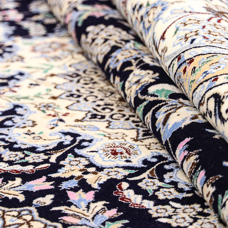 Persisk matta - Nain - Premium - 246 x 162 cm - mörkblå