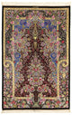 Silk Carpet - Ghom Silk - Premium - 197 x 128 cm - mörkblå