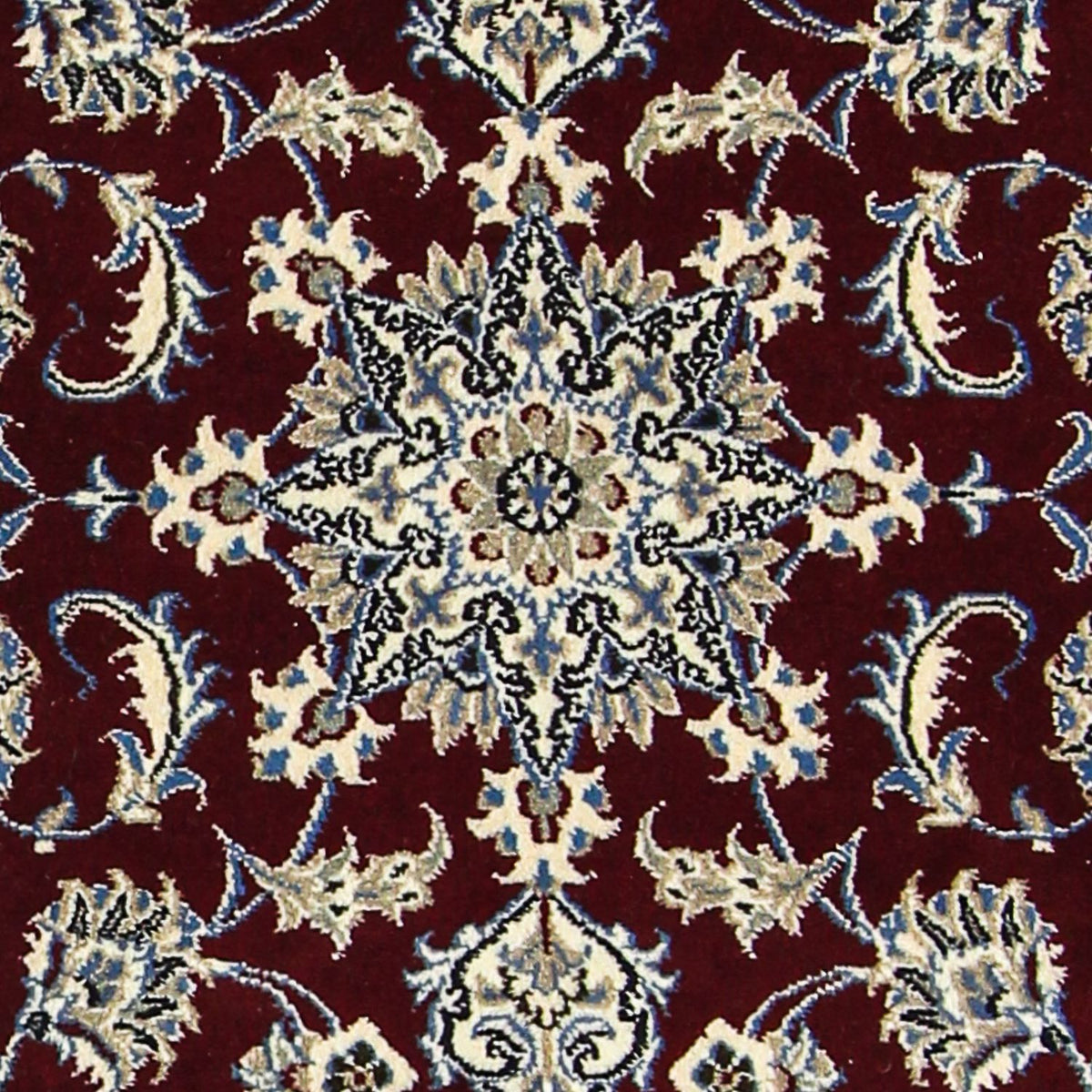 Runner Persisk matta - Nain - 286 x 78 cm - mörkröd