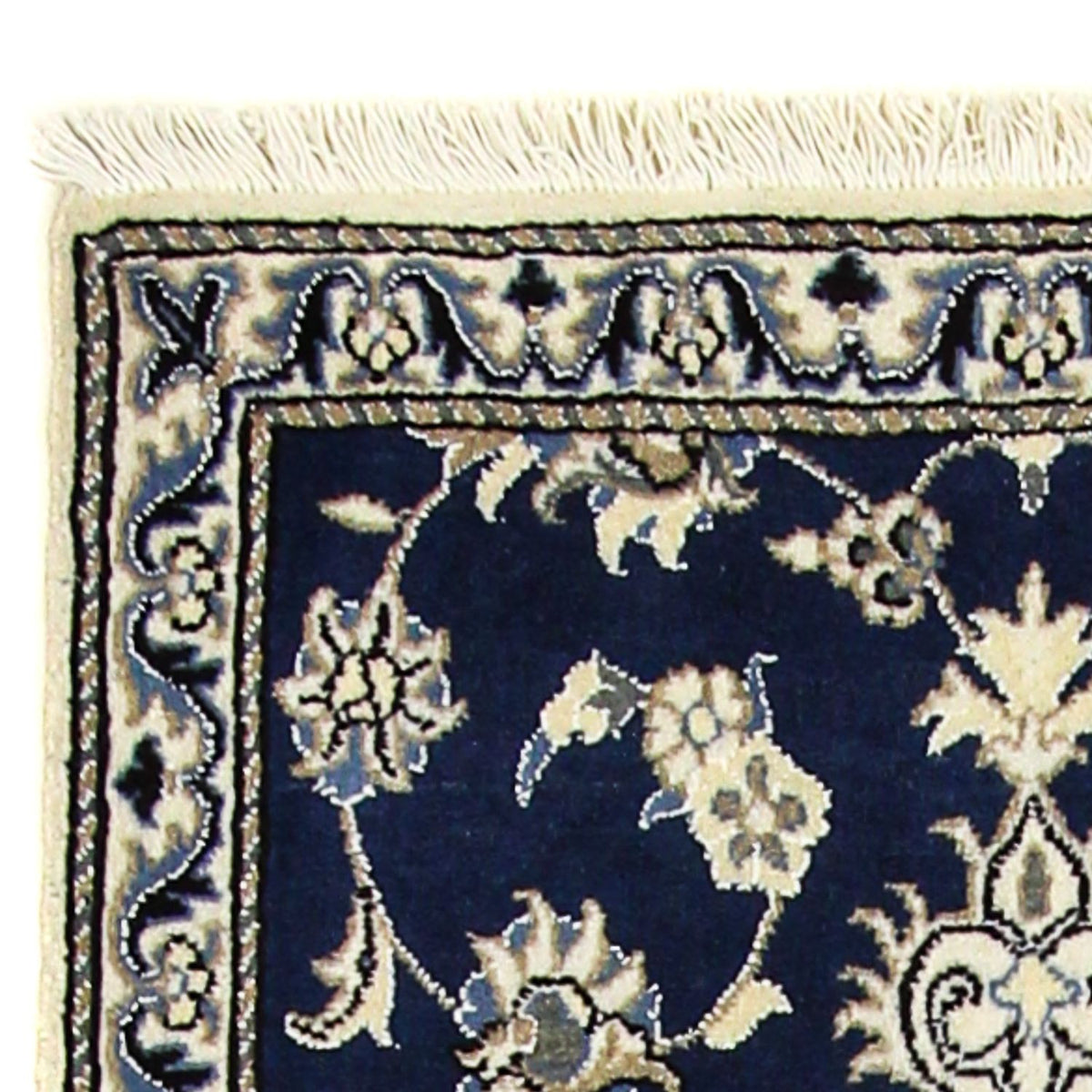 Runner Persisk matta - Nain - 195 x 77 cm - mörkblå