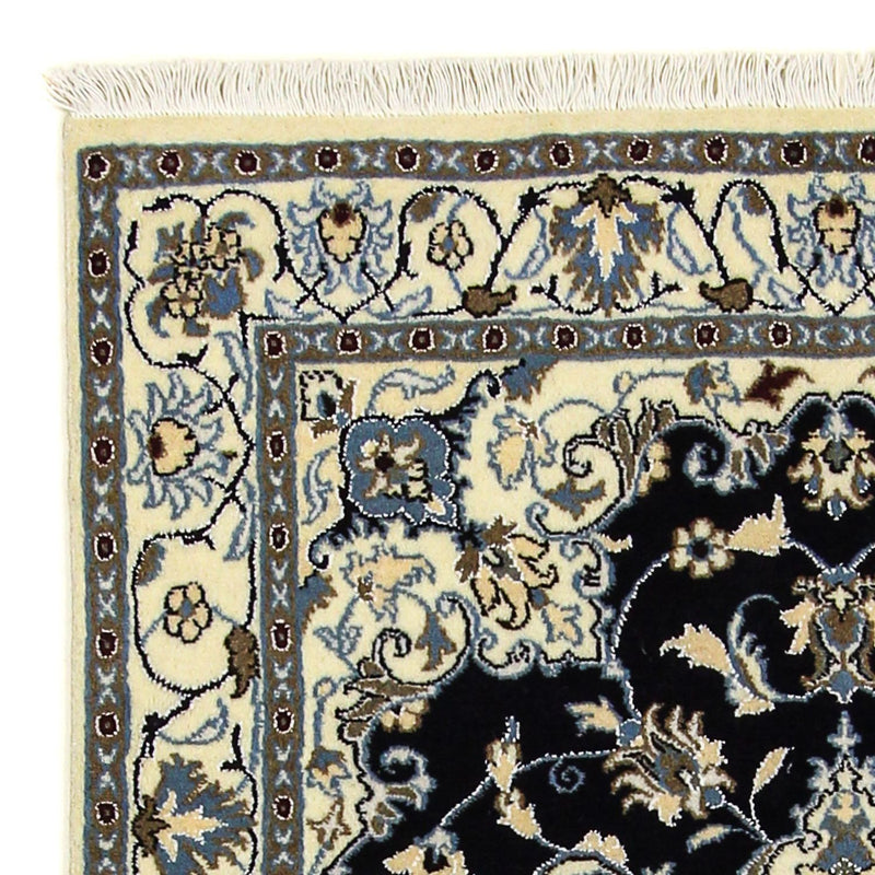 Persisk matta - Nain - 198 x 119 cm - mörkblå