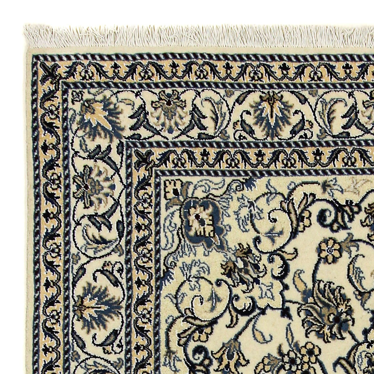 Persisk matta - Nain - 200 x 148 cm - beige