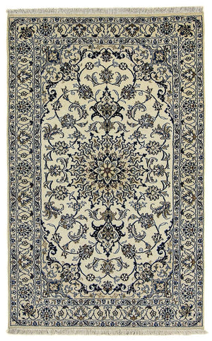 Persisk matta - Nain - 201 x 125 cm - beige