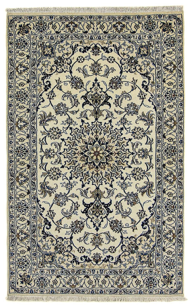 Persisk matta - Nain - 201 x 125 cm - beige