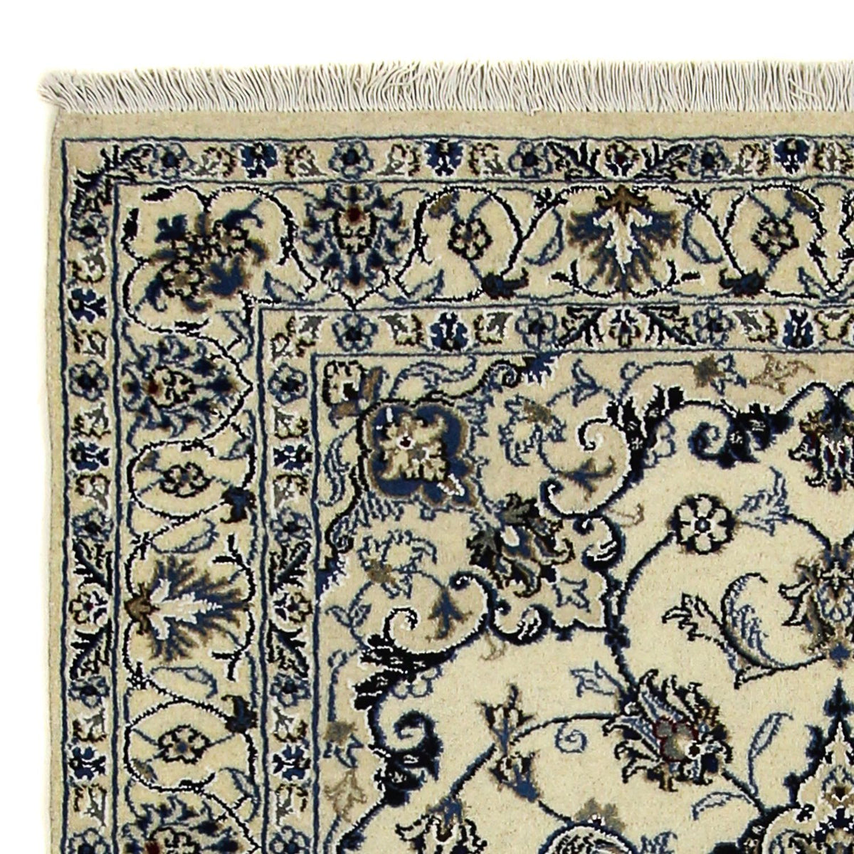 Persisk matta - Nain - 201 x 125 cm - beige