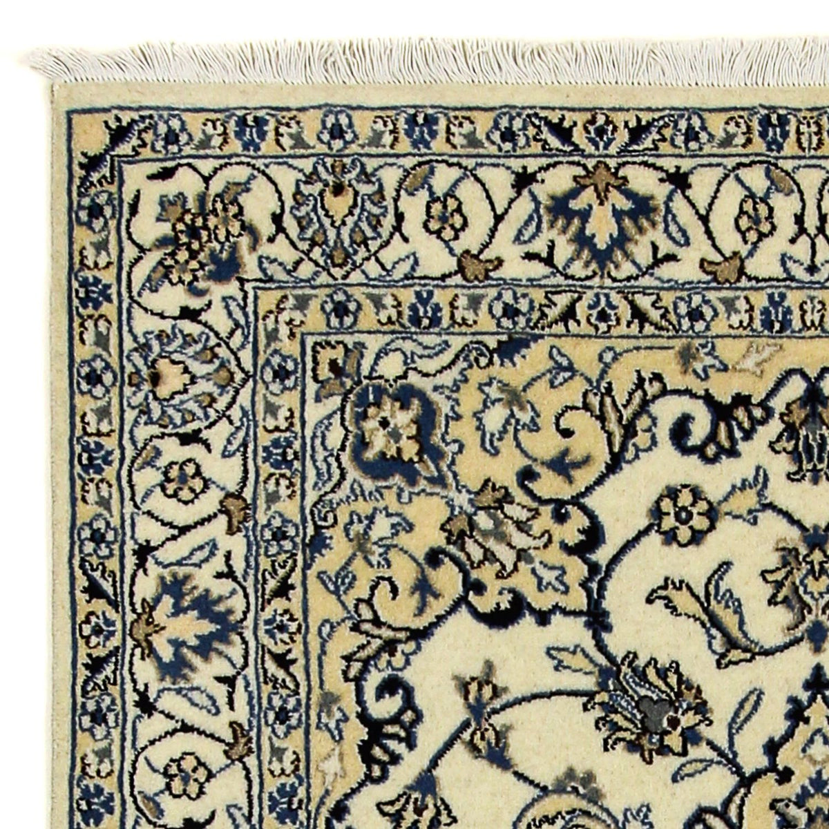 Persisk matta - Nain - 203 x 125 cm - beige