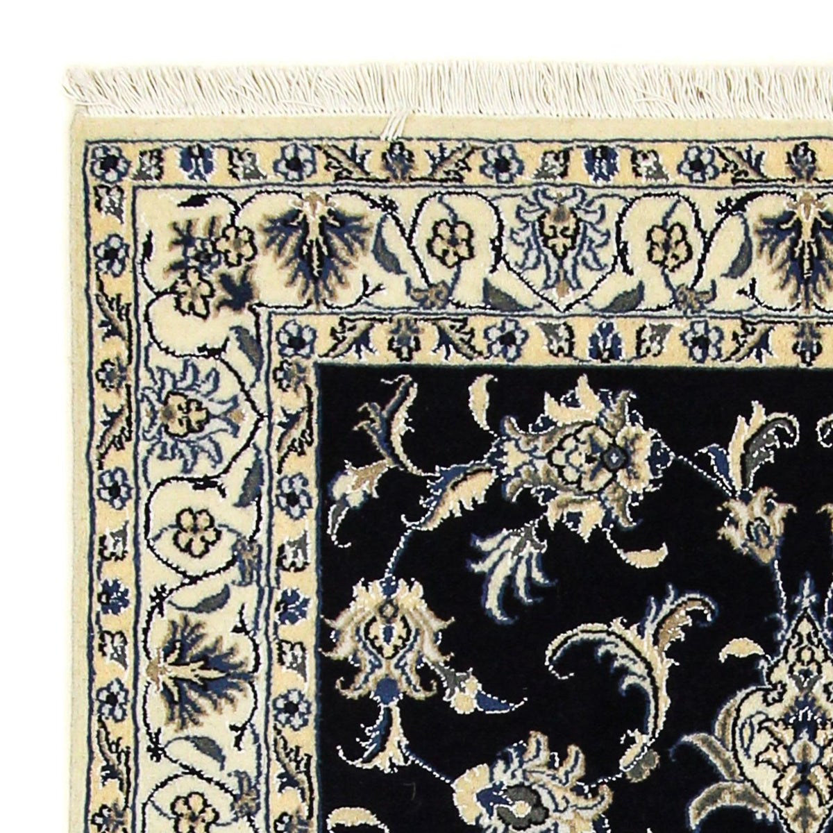 Persisk matta - Nain - 200 x 120 cm - mörkblå