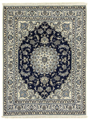 Persisk matta - Nain - 198 x 152 cm - mörkblå