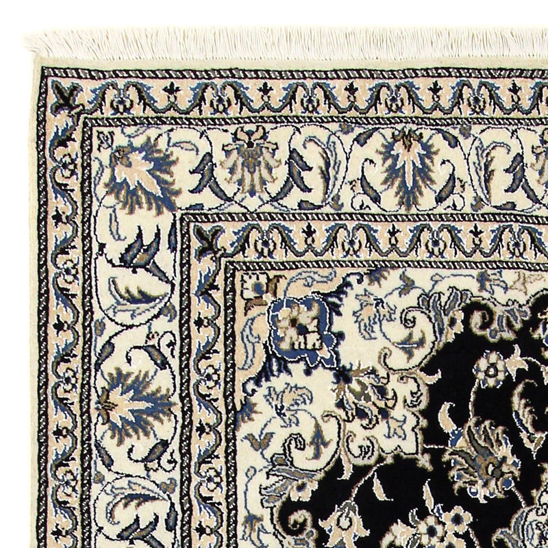 Persisk matta - Nain - 207 x 146 cm - mörkblå