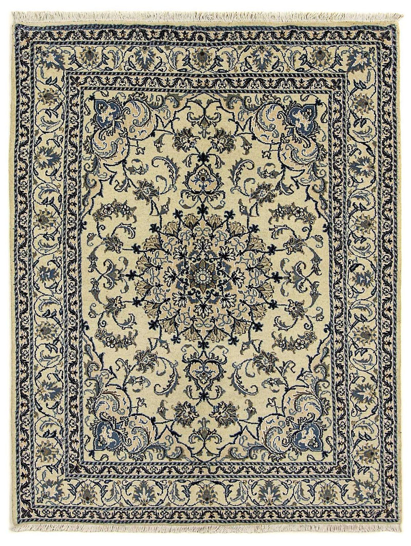 Persisk matta - Nain - 196 x 150 cm - beige