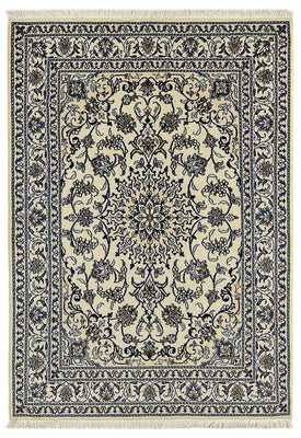 Persisk matta - Nain - 205 x 146 cm - beige