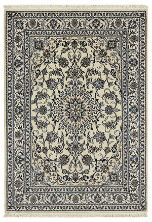 Persisk matta - Nain - 205 x 146 cm - beige