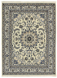Persisk matta - Nain - 204 x 150 cm - beige