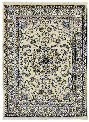 Persisk matta - Nain - 204 x 150 cm - beige