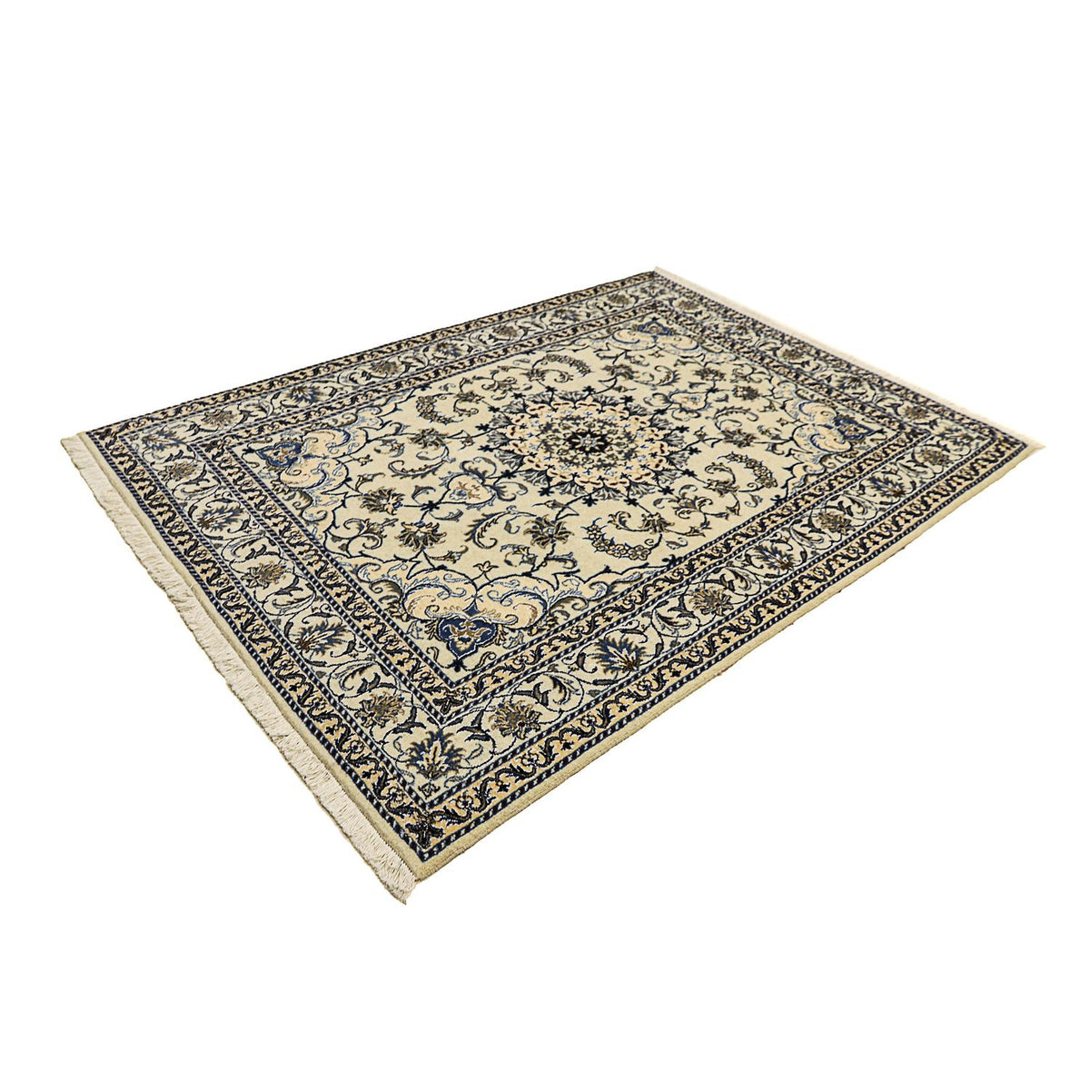 Persisk matta - Nain - 204 x 150 cm - beige