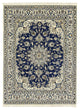 Persisk matta - Nain - 196 x 145 cm - mörkblå