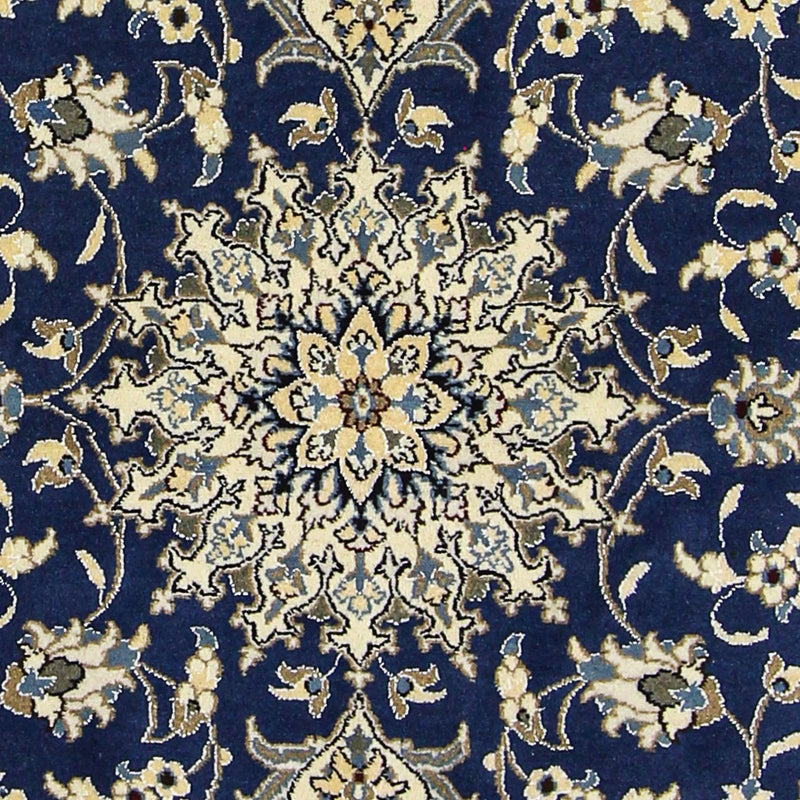 Persisk matta - Nain - 196 x 145 cm - mörkblå