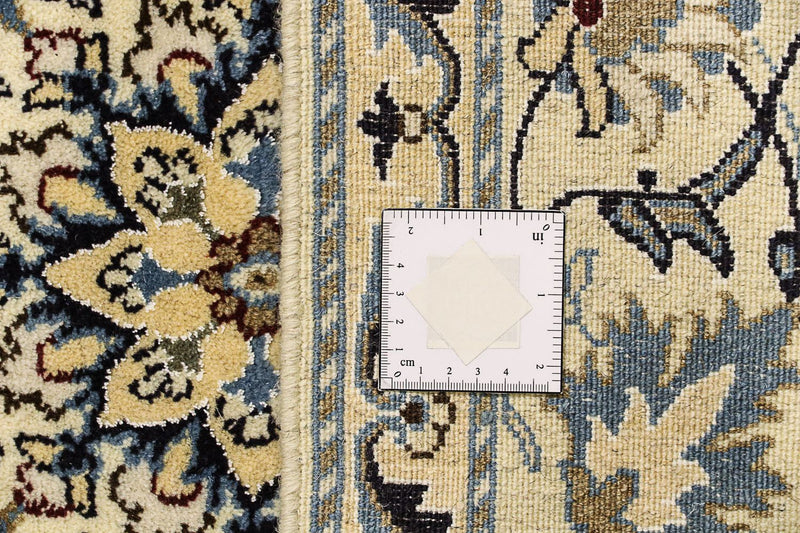 Persisk matta - Nain - 196 x 145 cm - mörkblå